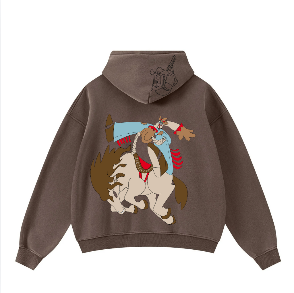 8 SECONDS HOODIE- BOXY VINTAGE